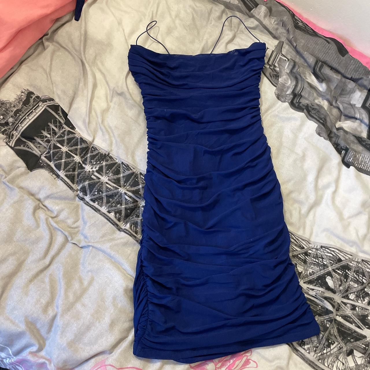 Oh polly thinking of you Ruched Bodycon Mini Dress... Depop