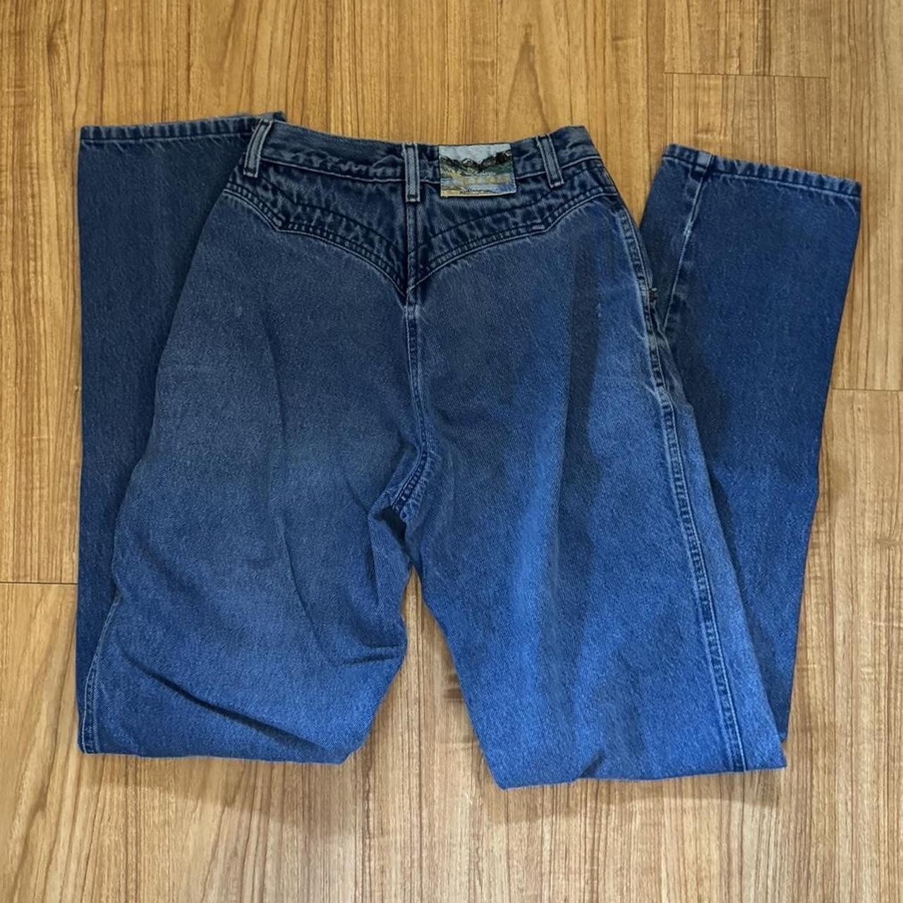 Vintage Rockies jeans -measurements shown in... - Depop
