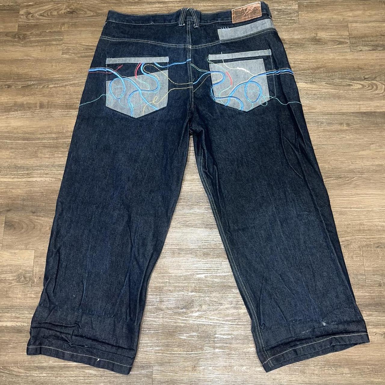 Mecca Mens Embroidered Jeans deals