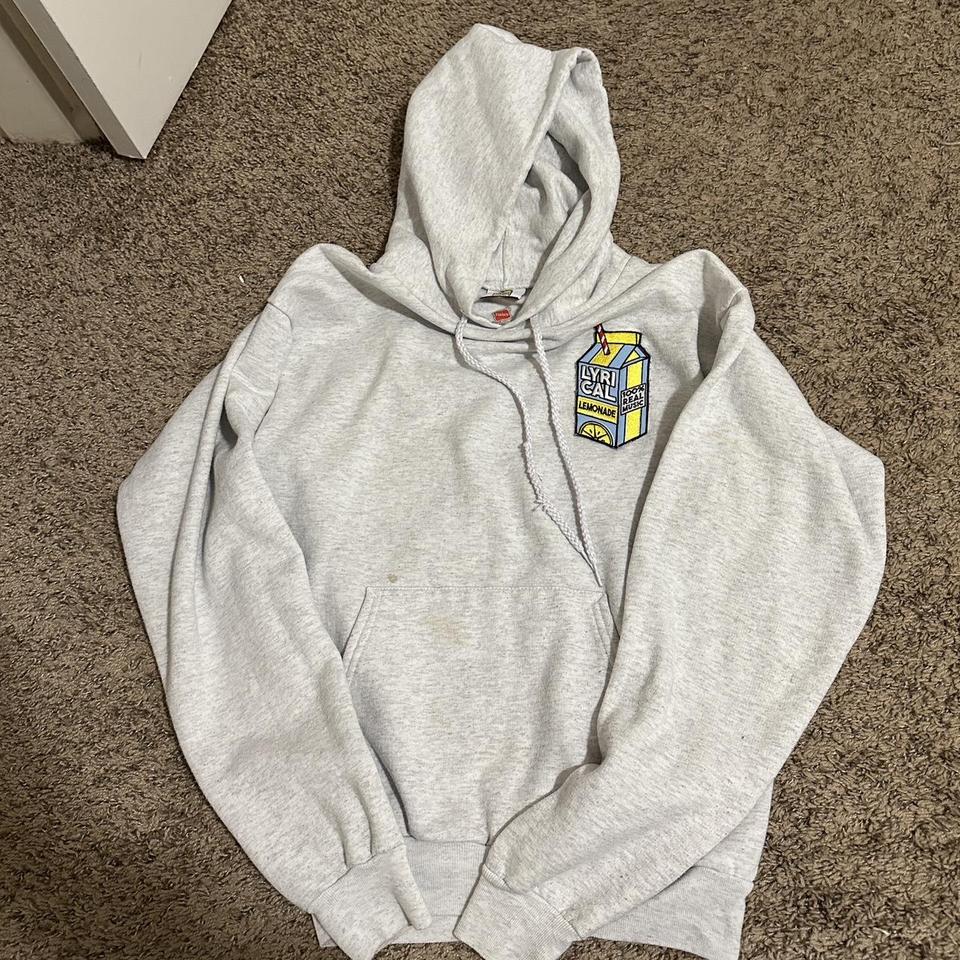 Lyrical lemonade hoodie grey hotsell