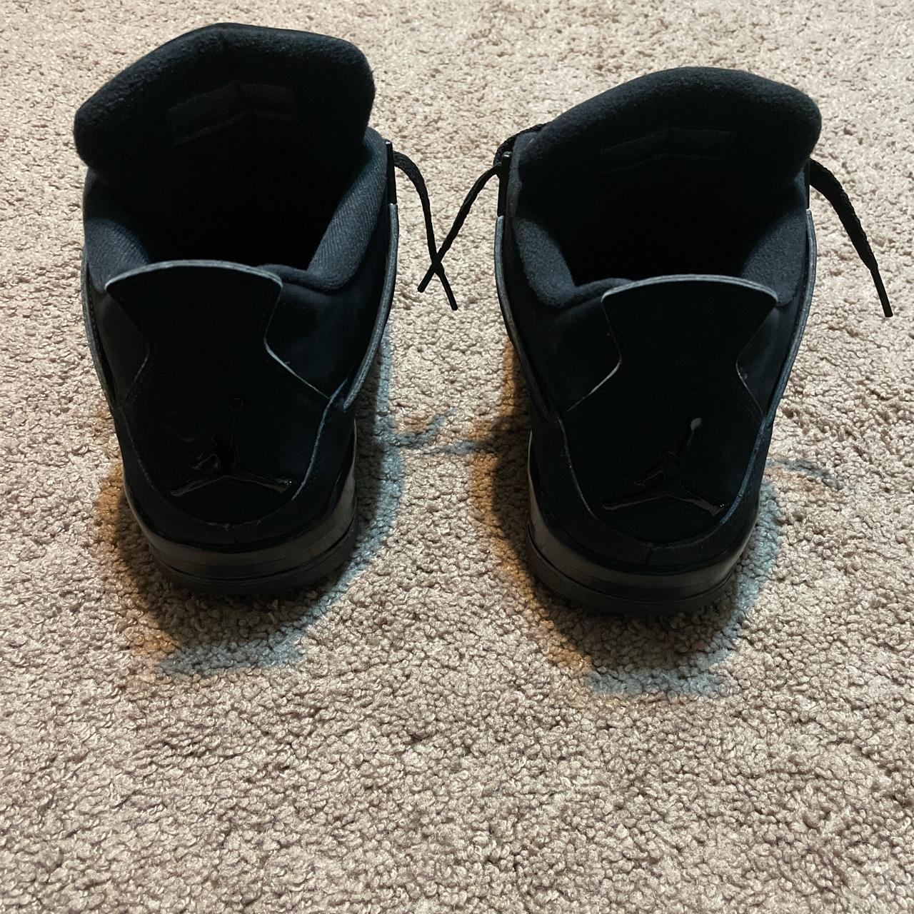 mens black jordan trainers