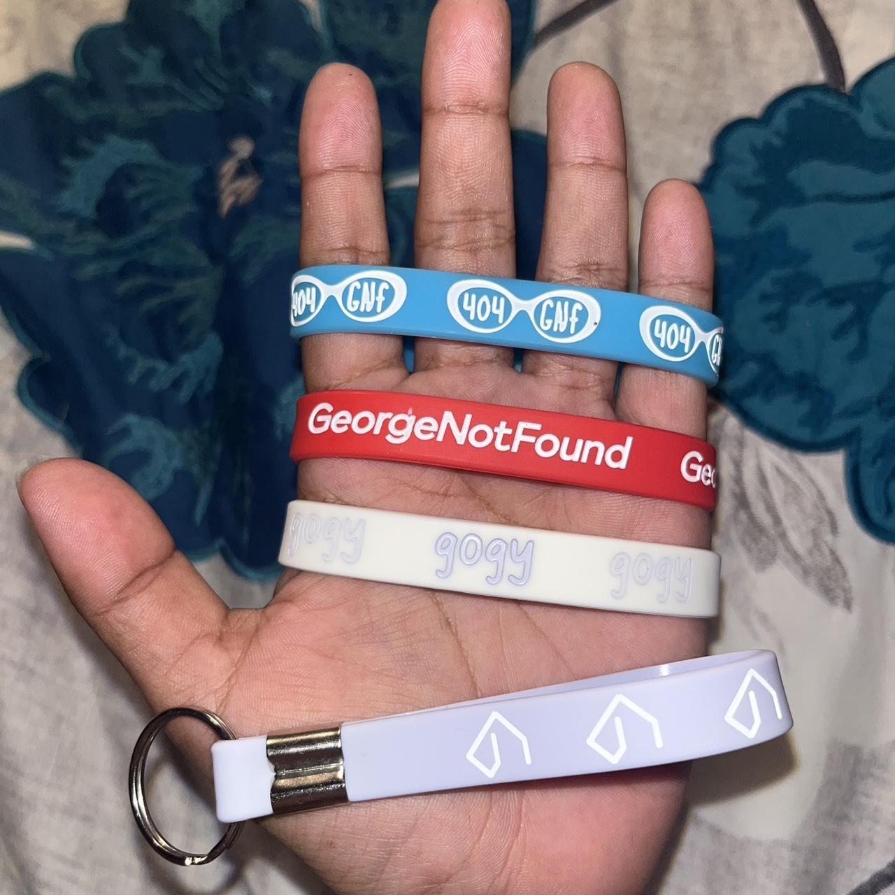 Gogy Georgenotfound Hoodies George Not Found Gray Hoodie Worn