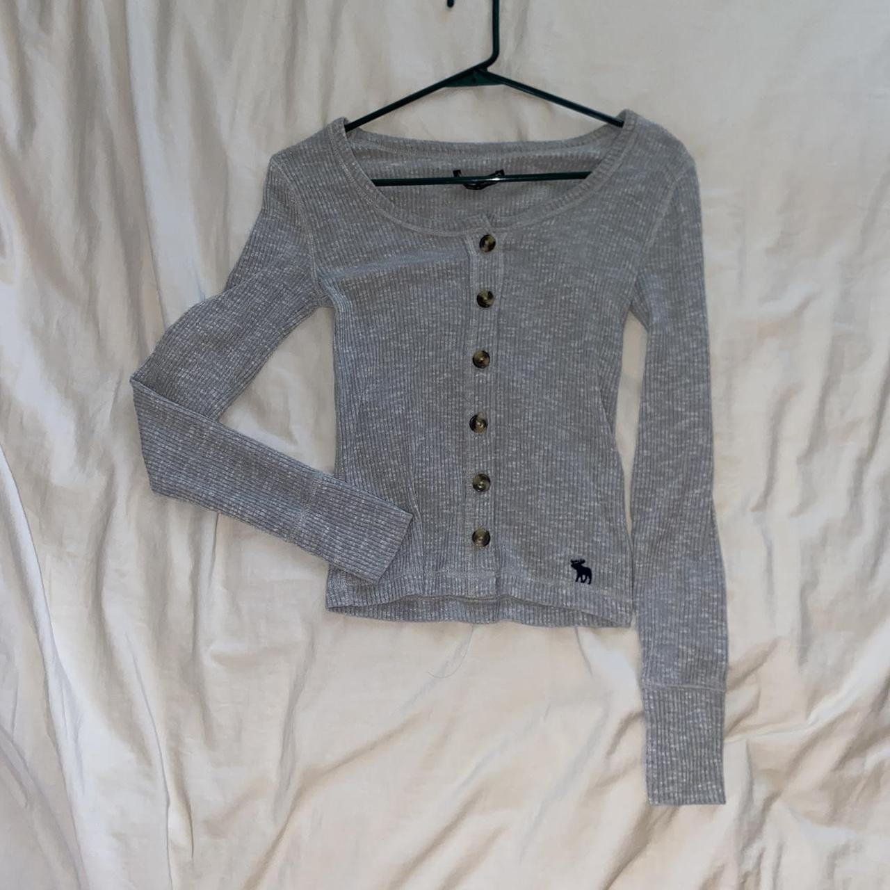 Abercrombie & Fitch Women's Grey Shirt