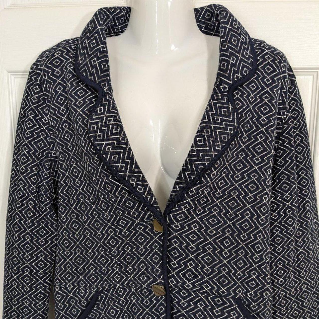 Pendleton Women's Jacket - Blue/White - L – Pende… - image 2