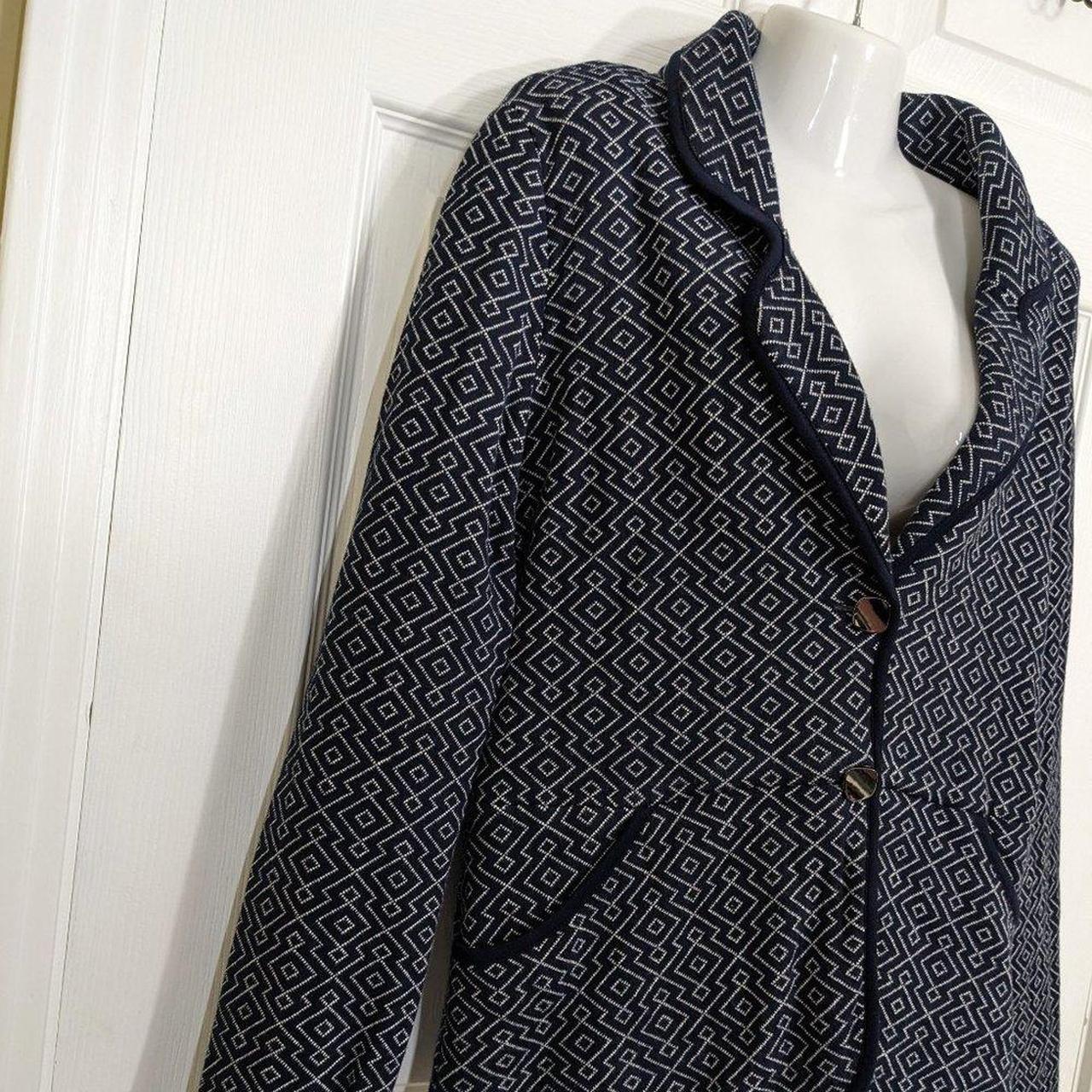 Pendleton Women's Jacket - Blue/White - L – Pende… - image 6