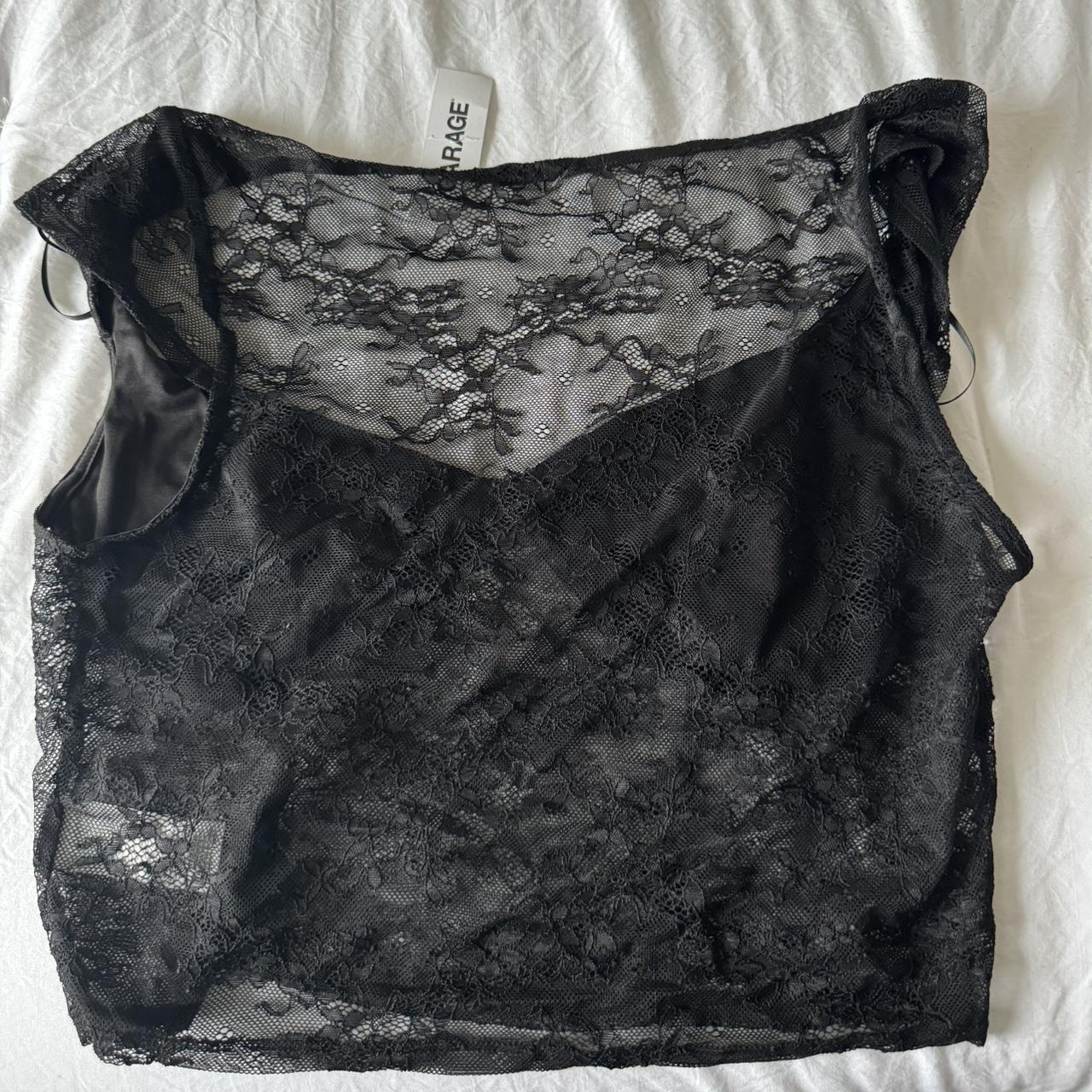 Lacey Garage top- brand new, never worn🖤 US size large - Depop