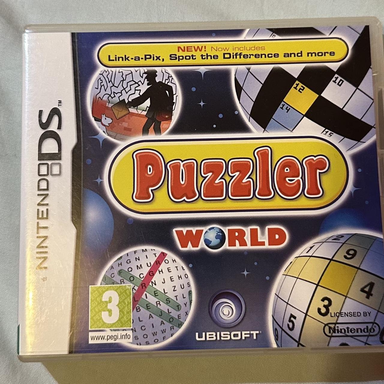 Puzzler World Nintendo DS Game with case, barely used. - Depop