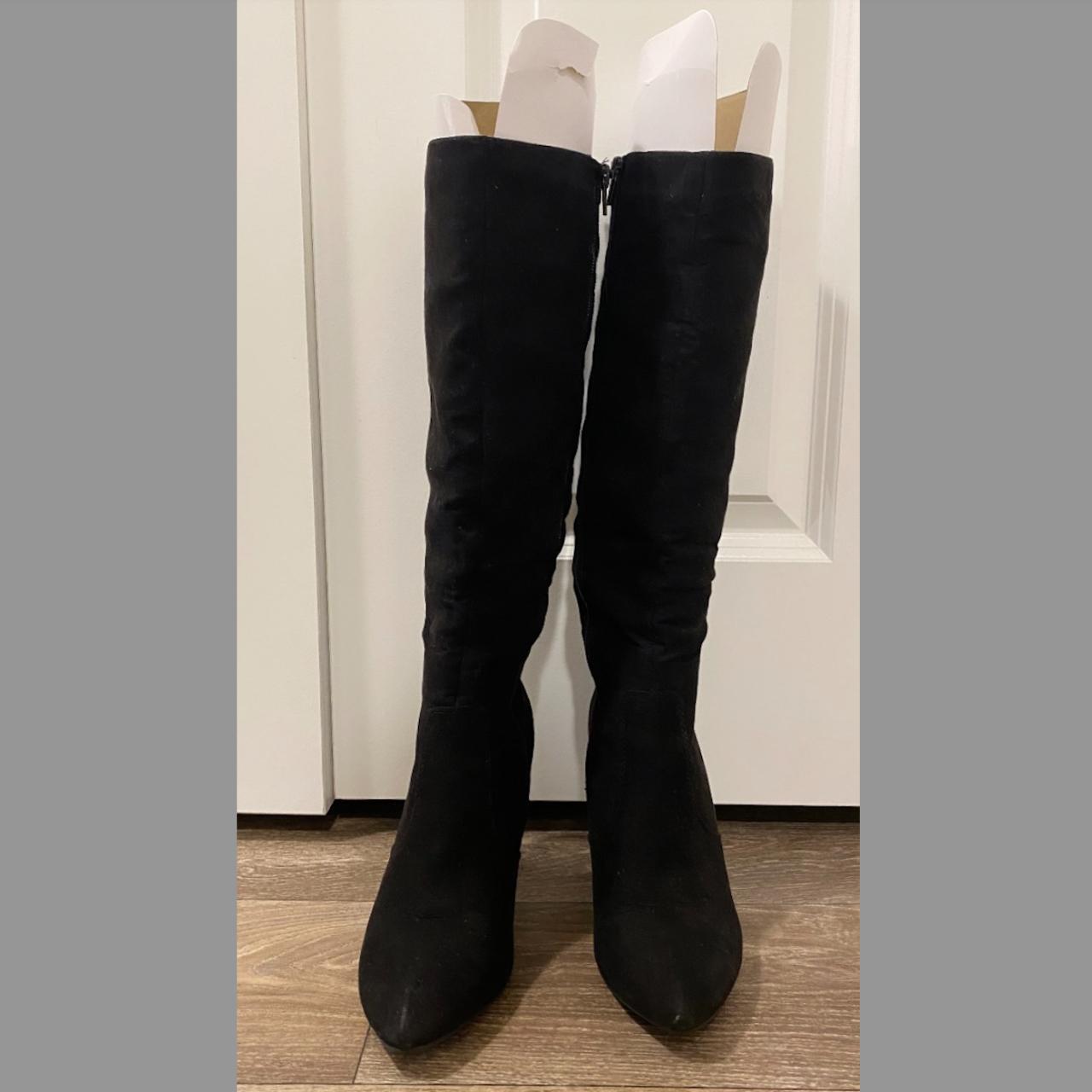 Stunning Knee High Heeled Boots Lightly Used Depop