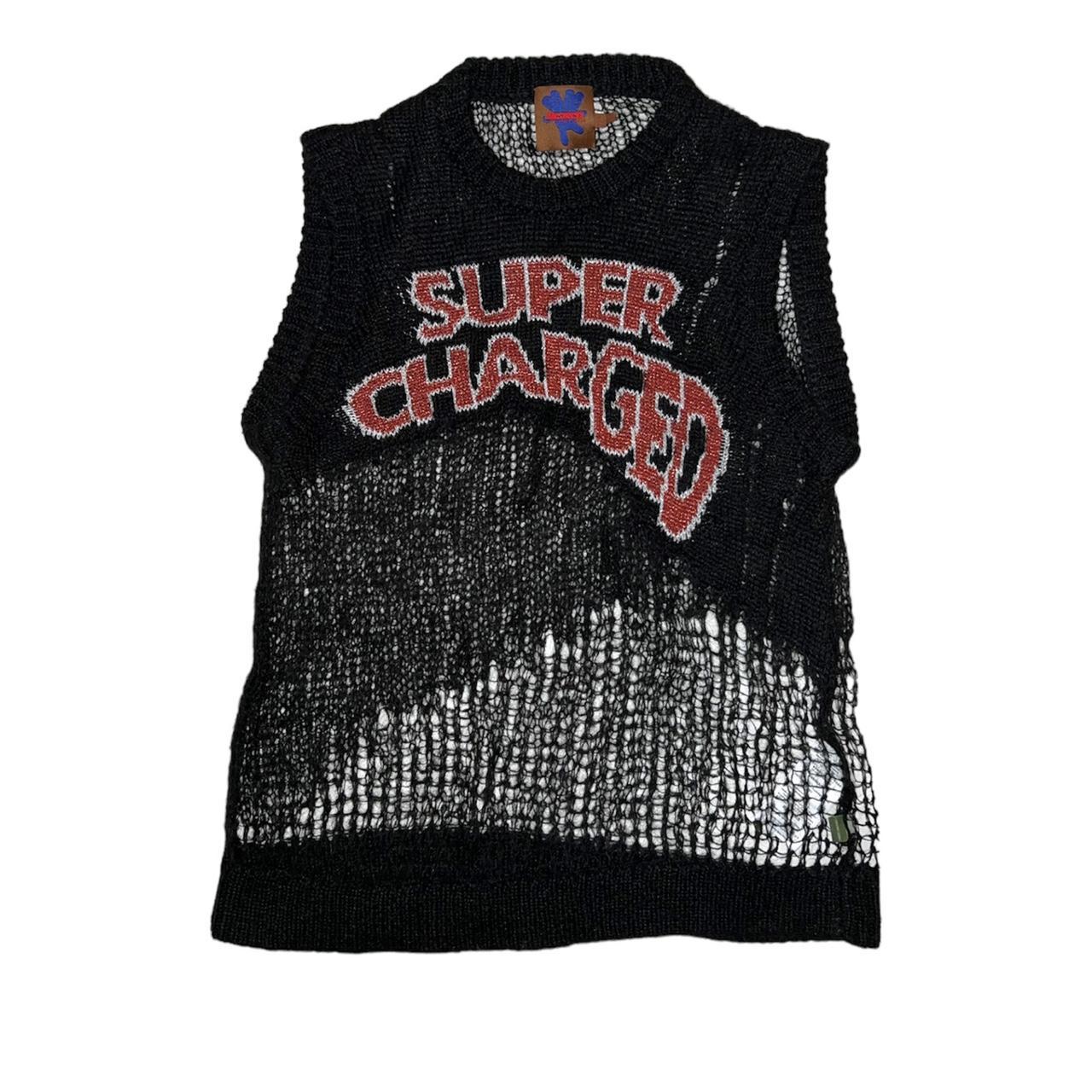 トップス heaven by marc jacobs knit vest camo Marc Jacobs Heaven Love You For 10000 Years Sweater Vest