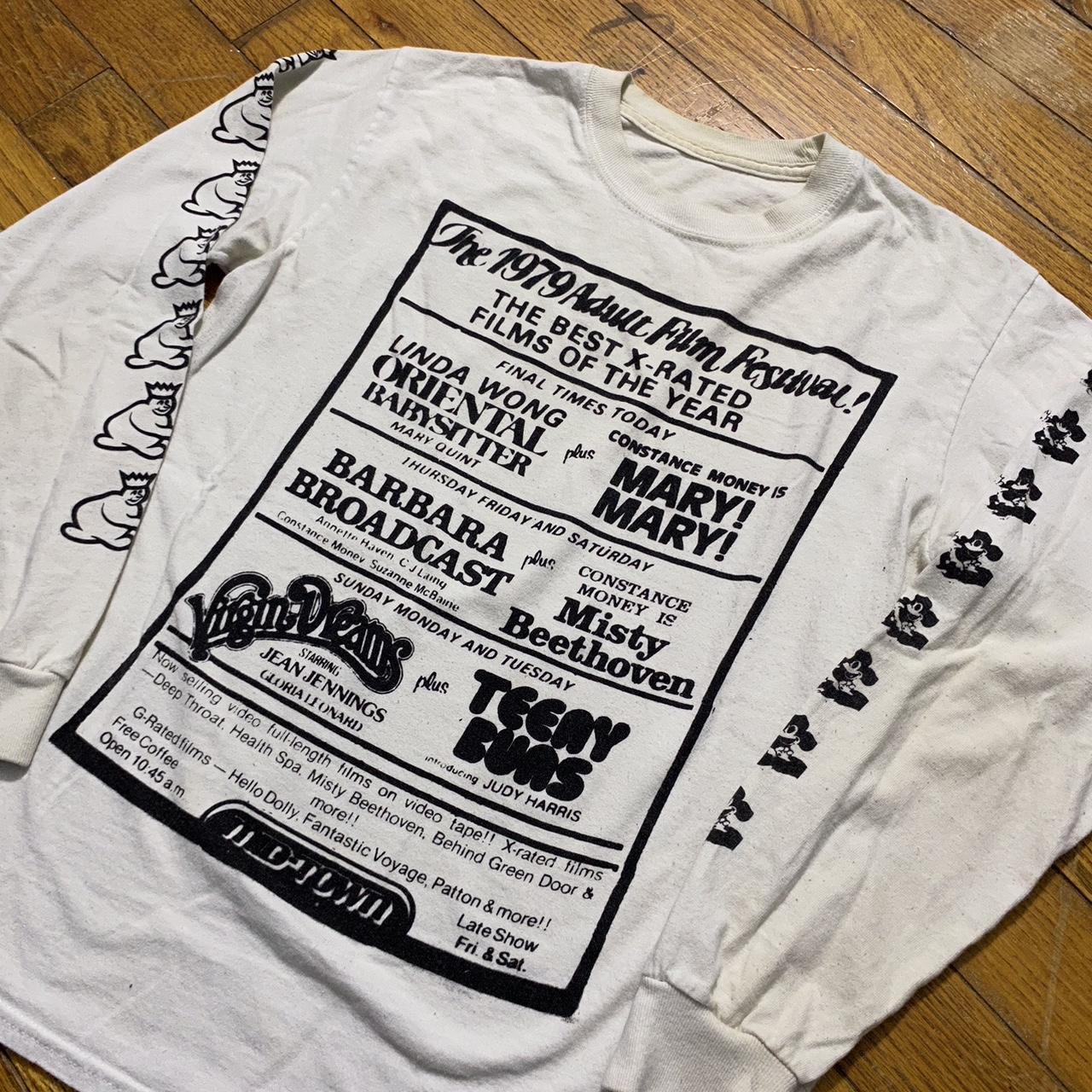 Vintage “1979 Adult Film Festival” longsleeve... - Depop