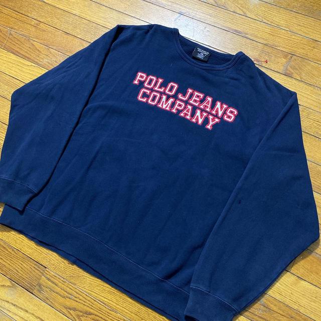 Vintage Polo Jeans Co. Ralph Lauren Youth Boys Size - Depop