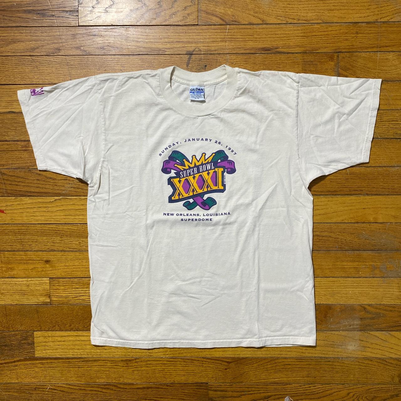 Vintage Super Bowl Shuffle Tee Wonderfully worn - Depop