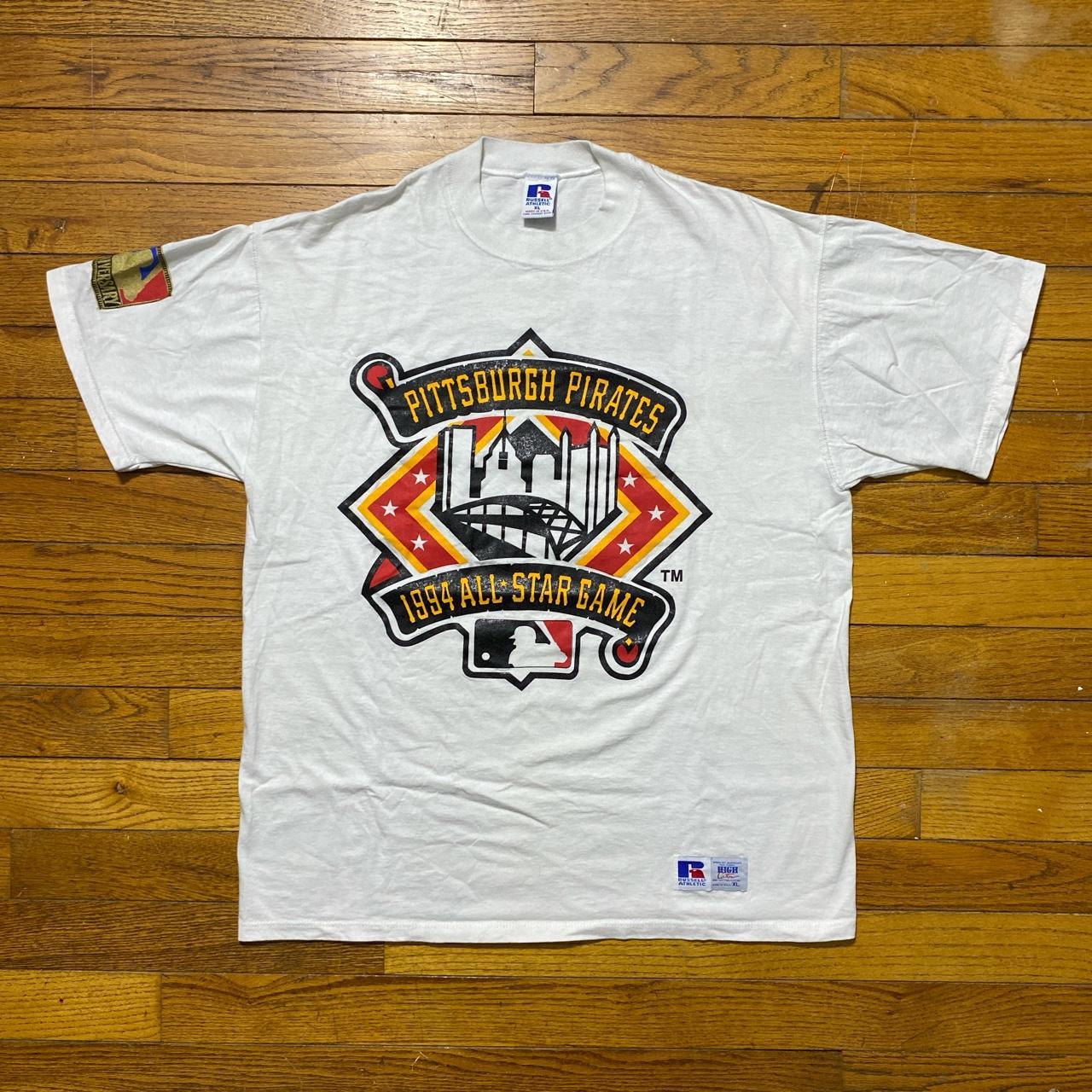 Vintage Pittsburgh Pirates 90s Grey T-shirt (XL)