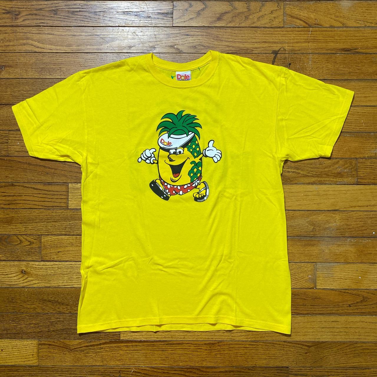 Vintage Men's T-Shirt - Yellow - XL