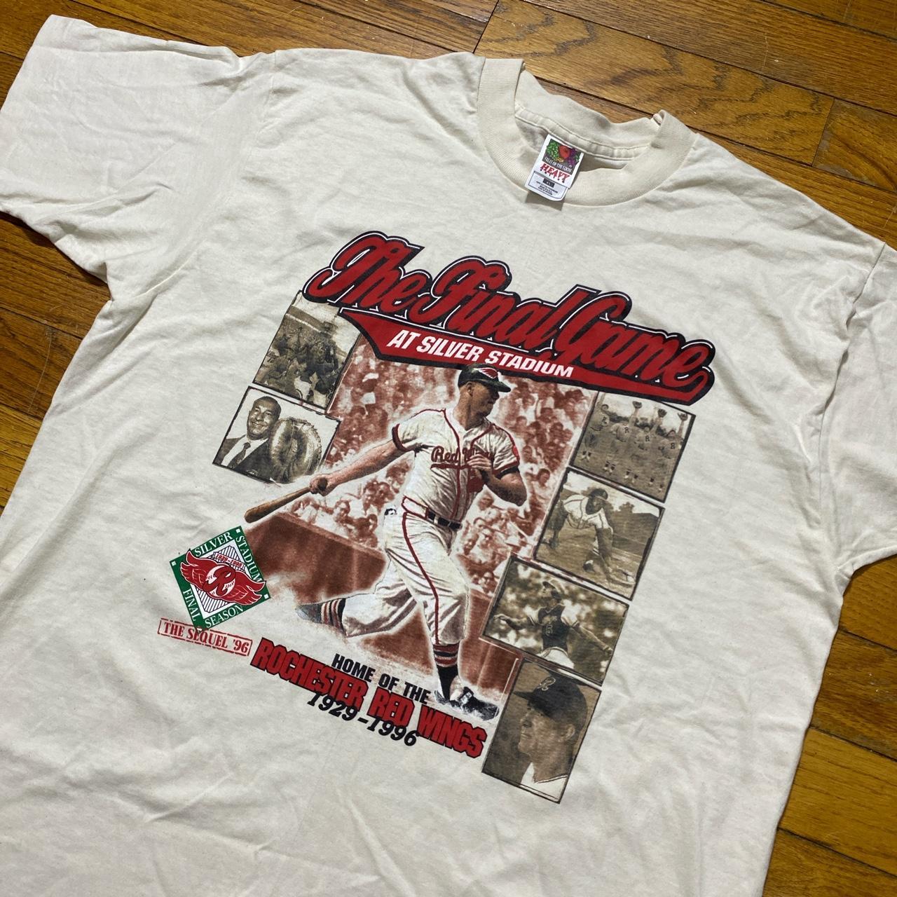 Vintage Rochester Red Wings Baseball Wilson Jersey - Depop