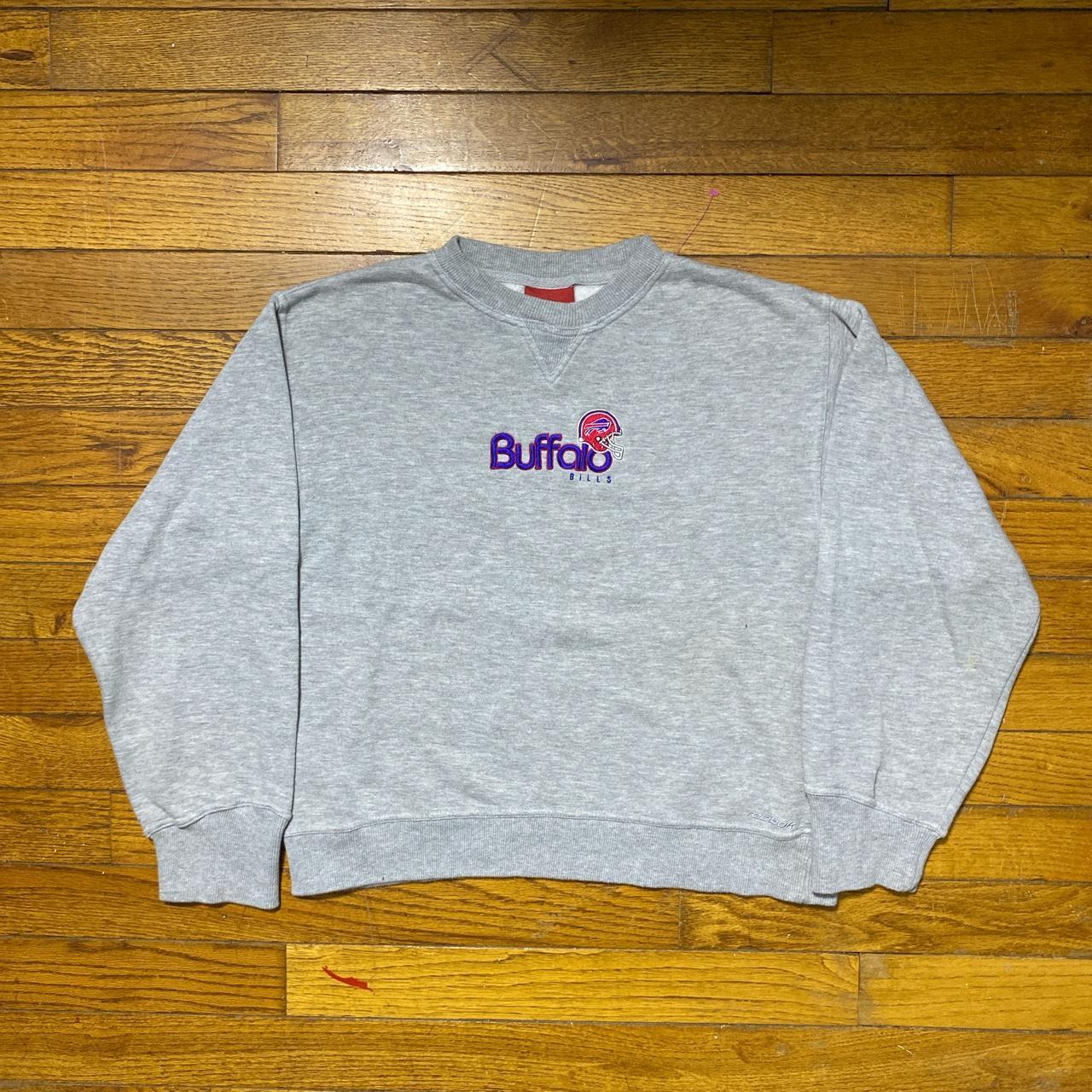 vintage Buffalo Bills embroidered sweatshirt