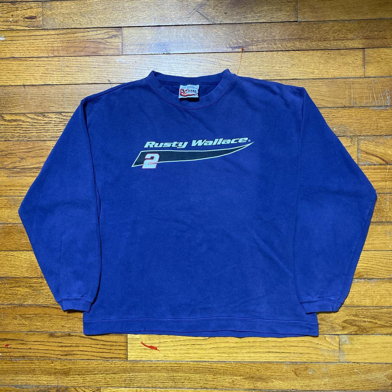 Chase Authentics Men's Blue and Black Sweatshirt