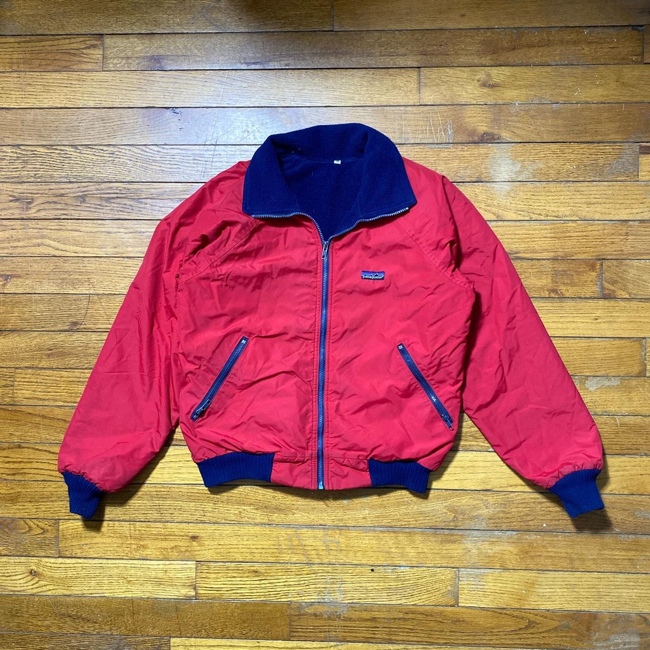 Vintage Patagonia fleece lined bomber...