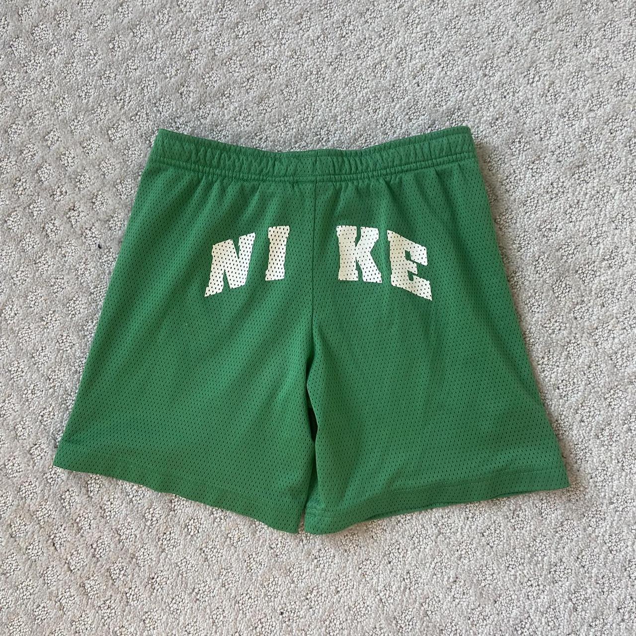 womens nike shorts green