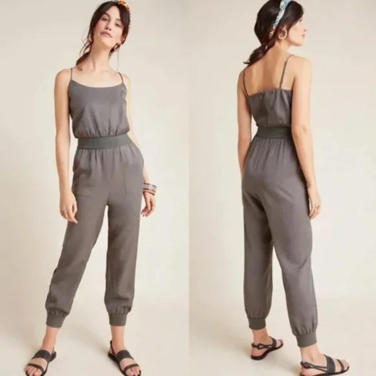 Anthropologie Nisa Jogger Jumpsuit With the comfort - Depop