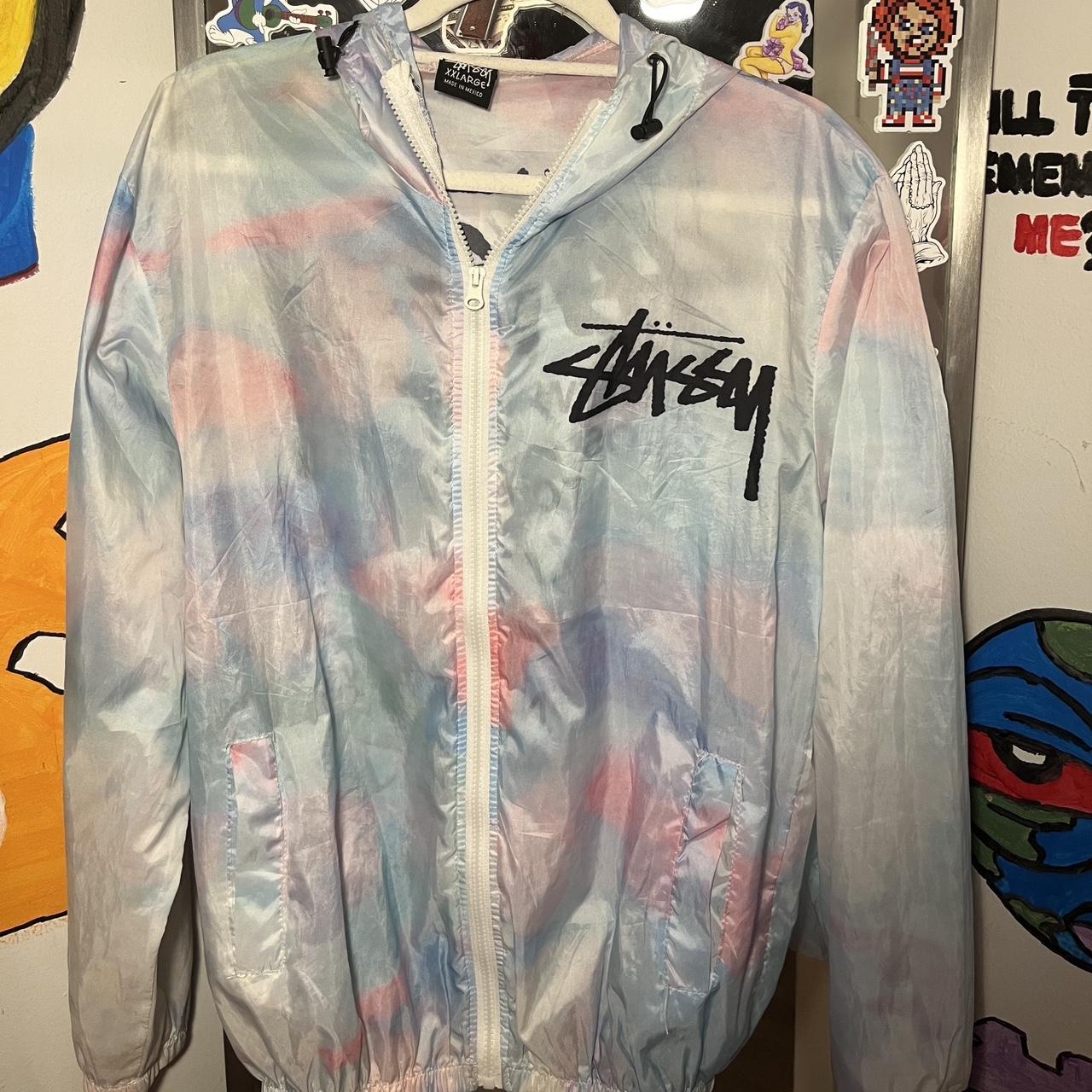 Cotton candy deals stussy windbreaker