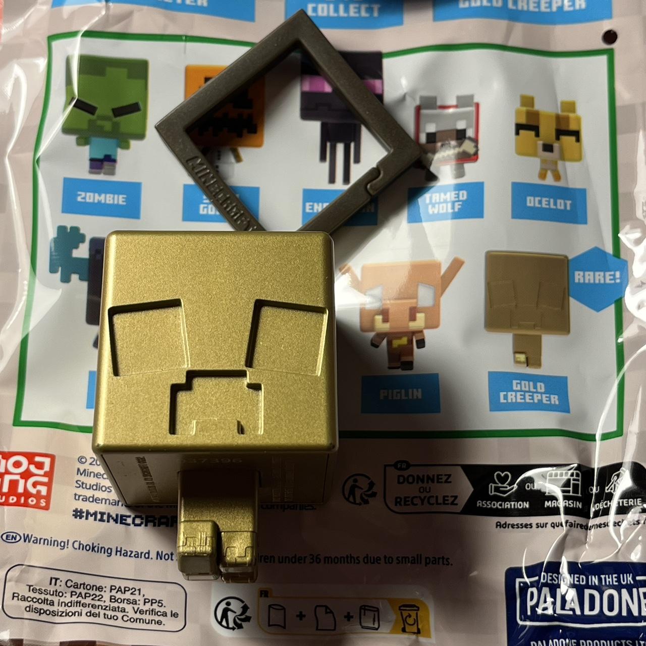 Golden Minecraft Creeper Chibi Keychain! This is... | Depop