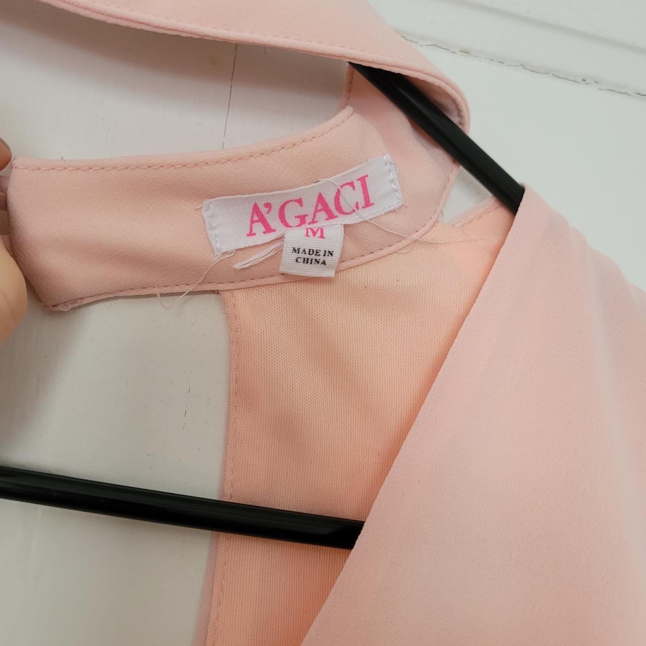 Agaci top pink dress