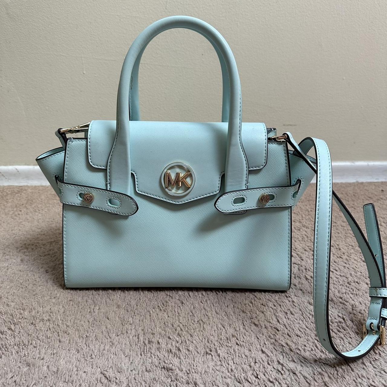 Teal Michael Kors Purse great condition michael. Depop