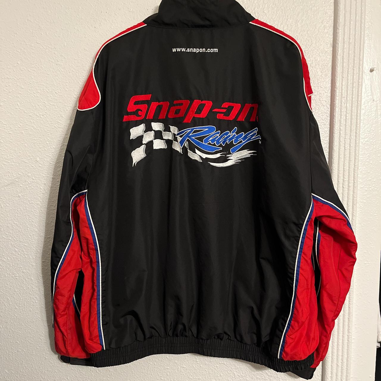 Snap-on Racing jacket.(Has a Broken/Missing | Depop