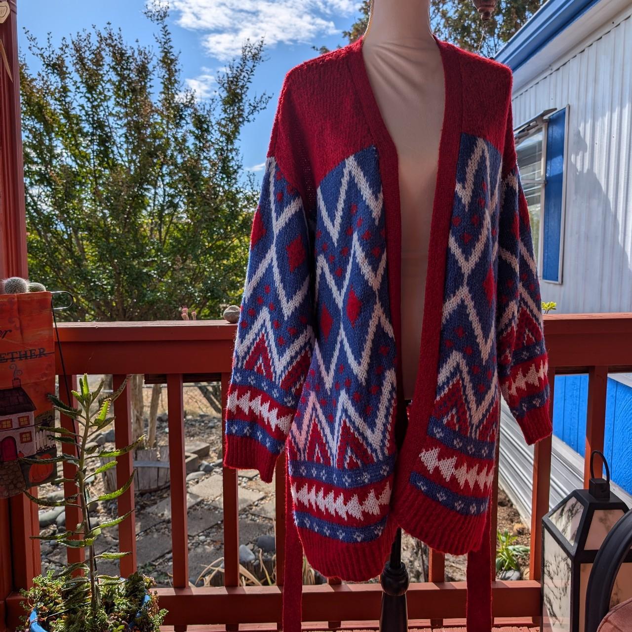 Lane Bryant Women's Cardigan Red/Blue 18 – Lane Bryant winter