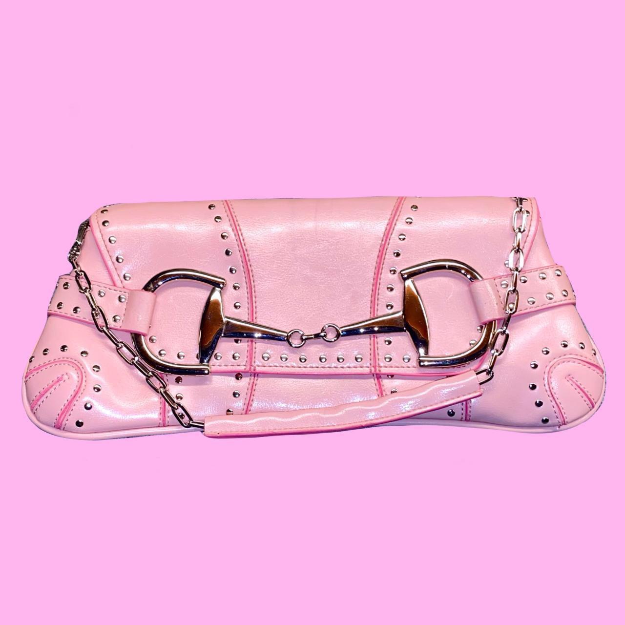 Rina Rich Grungy Shoulder Bag Baby Pink Price is Depop