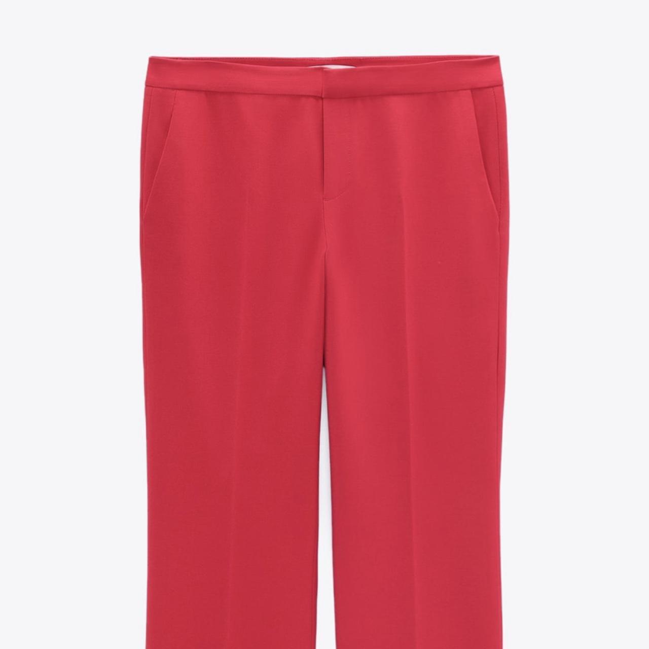BRAND NEW hot pink zara pants ~never worn, they... - Depop