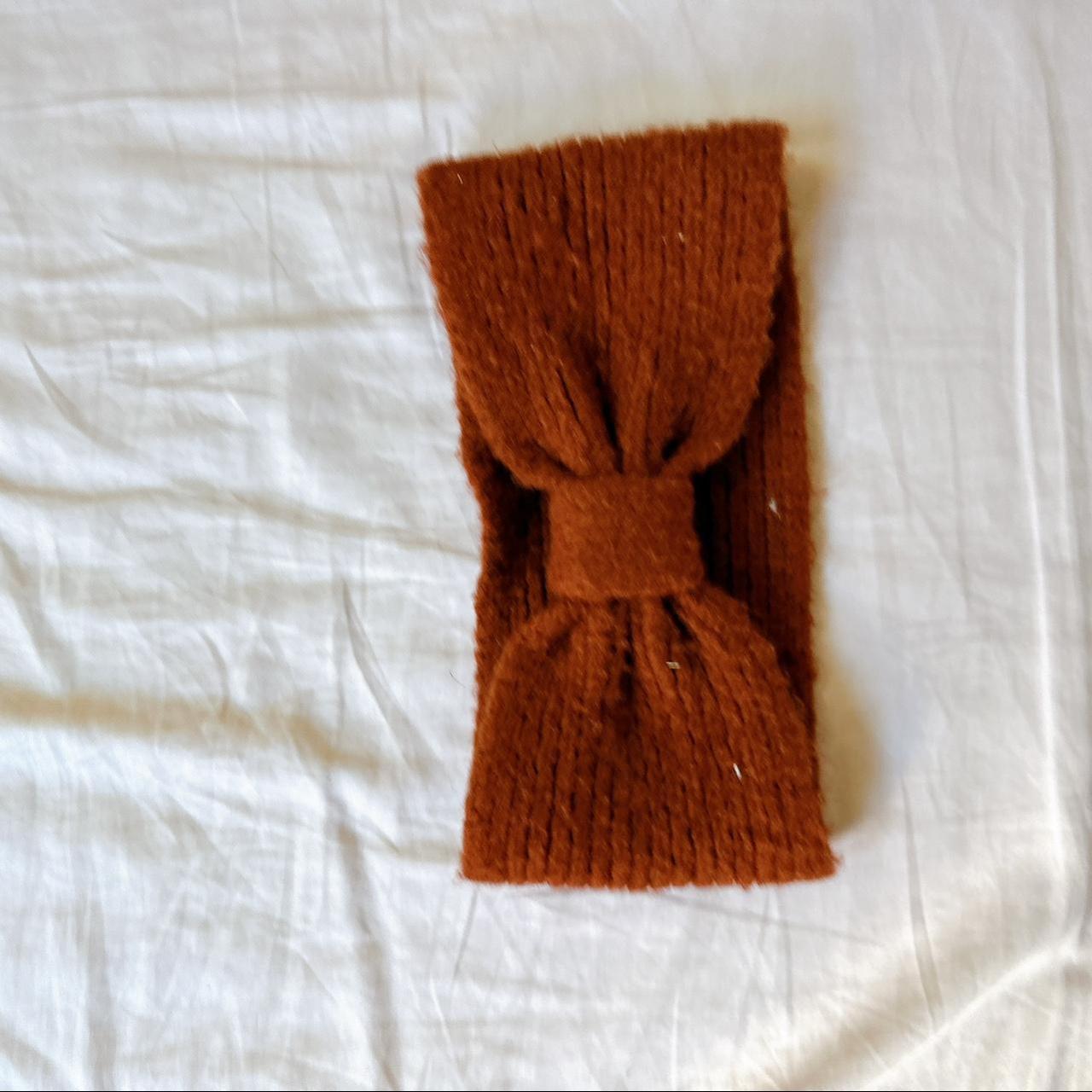 H&M Headbands Color Burnt Orange Size One Size... Depop