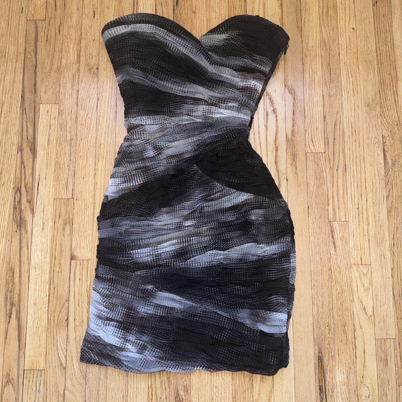 BCBG Winnie Dress Body on Ruched Depop