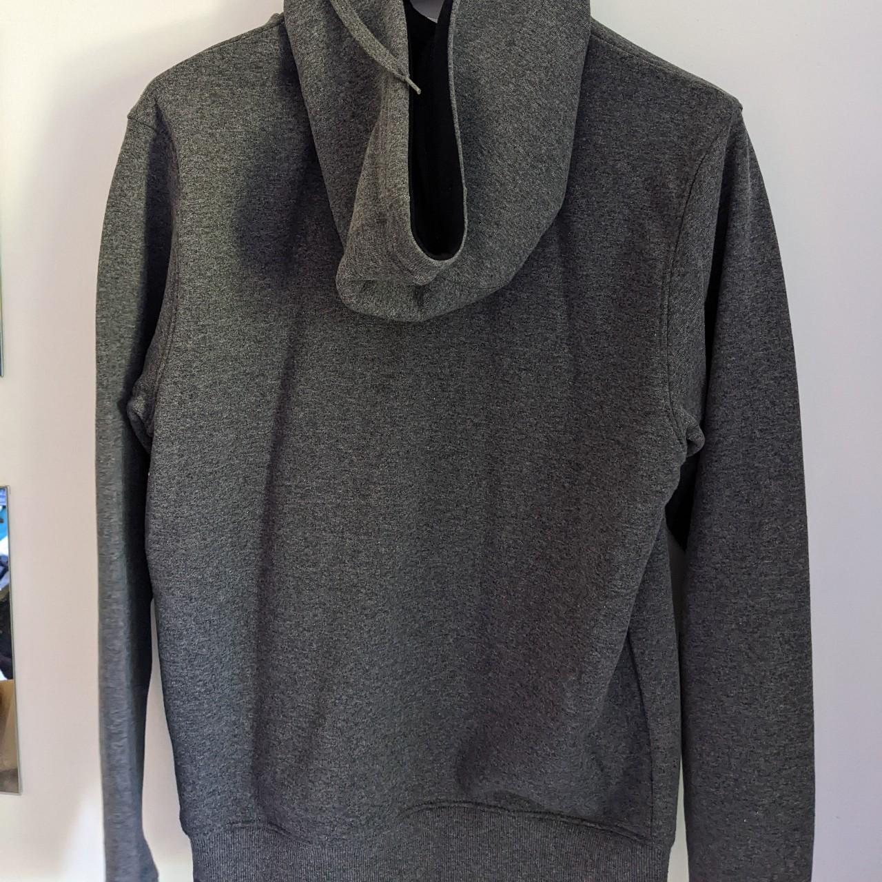 Mens The North Face grey hoodie - Depop