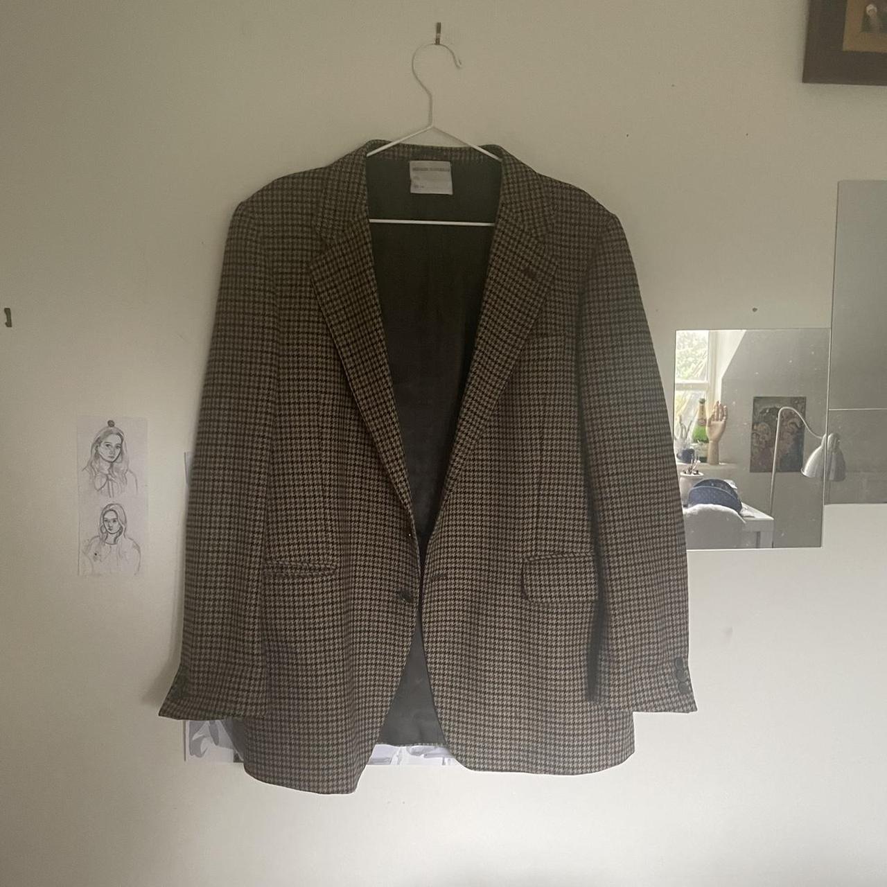 Vintage mens dog tooth blazer Could be a really cute... - Depop