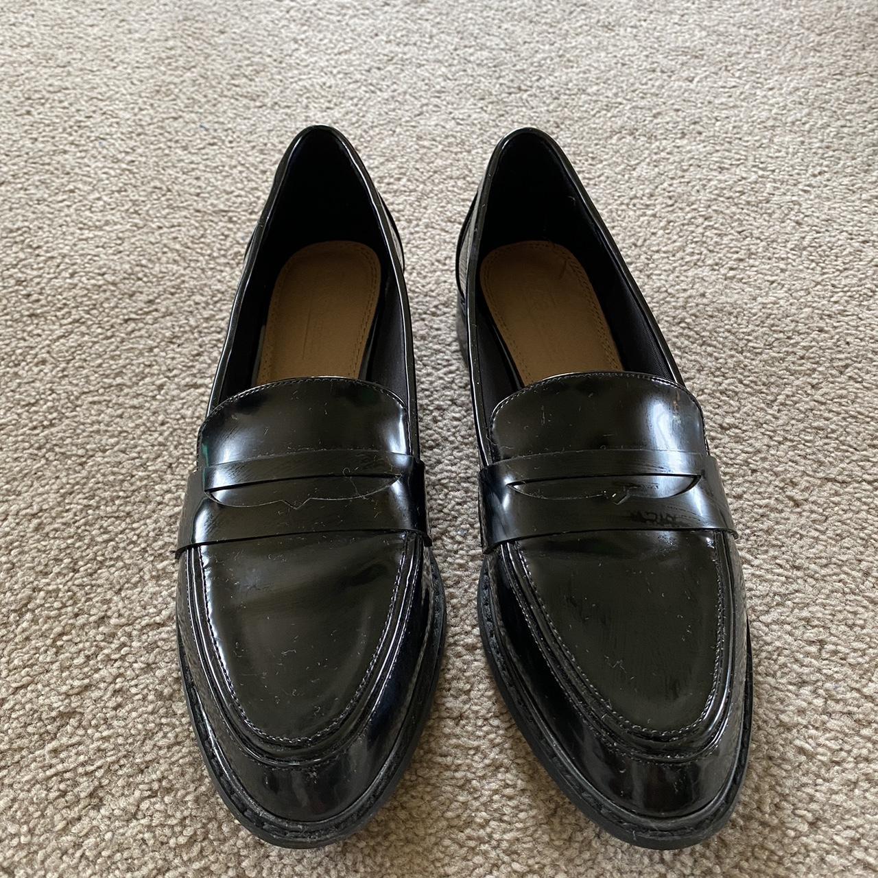 asos leather loafers