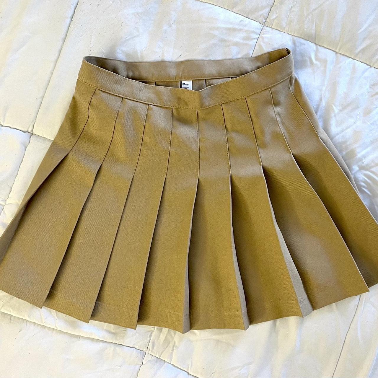 American Apparel Women's Tan Skirt