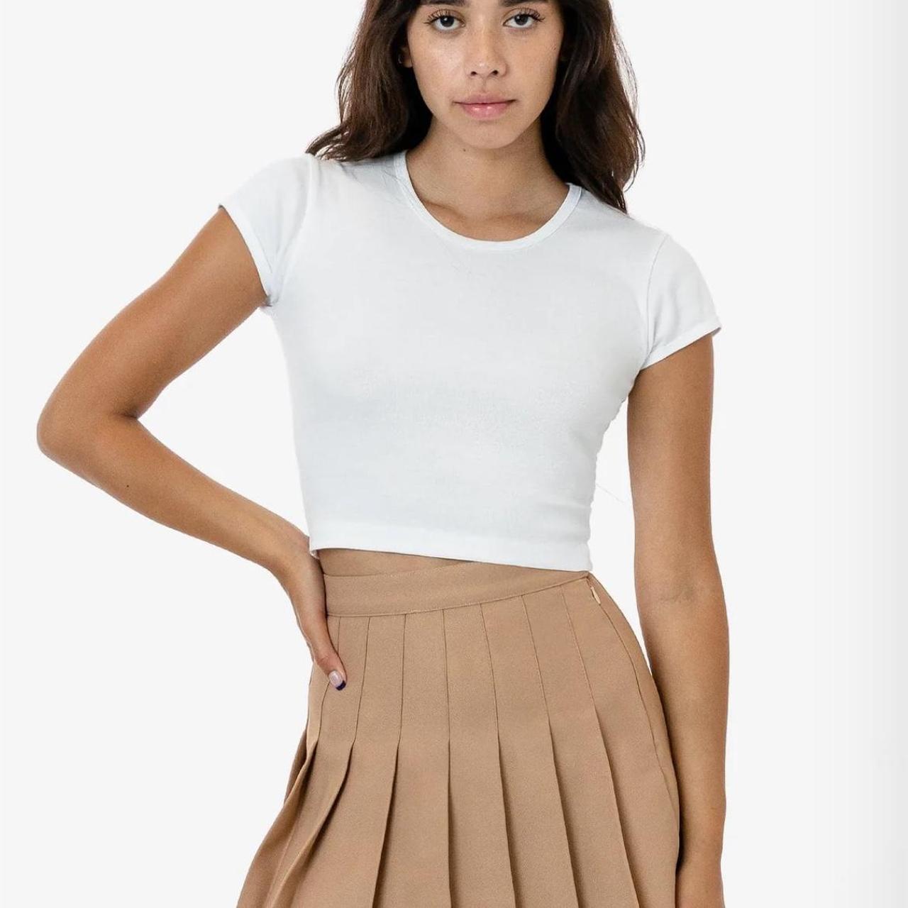 American Apparel Women's Tan Skirt (3)