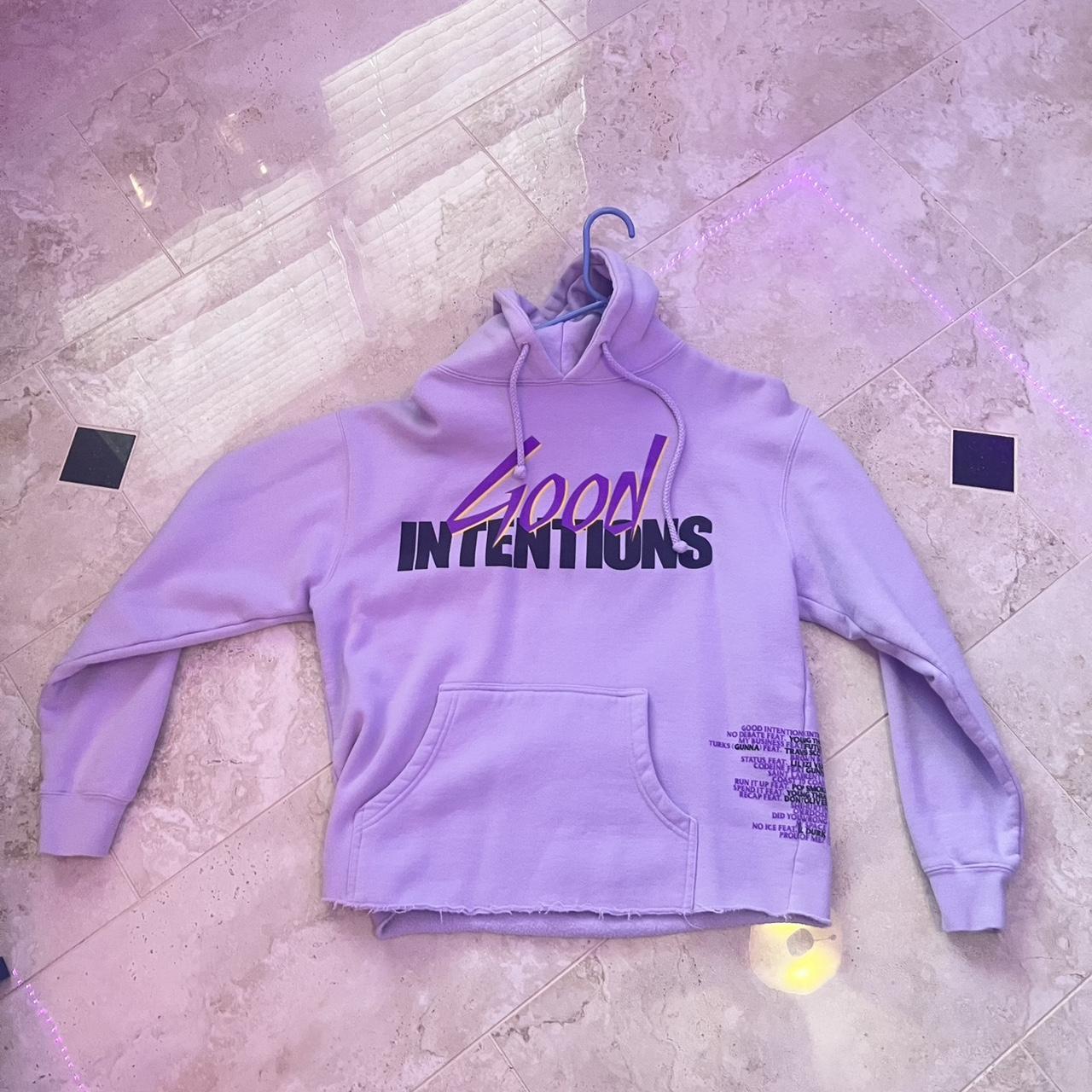 Nav x Vlone Doves Purple Hoodie