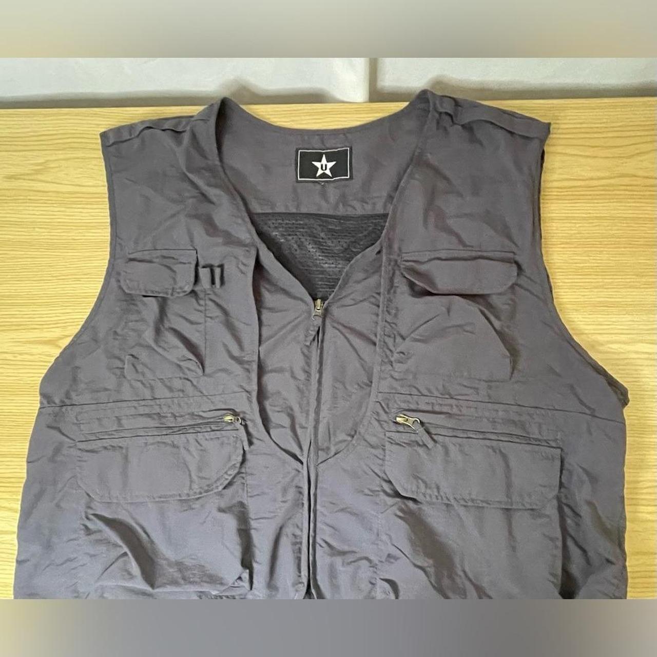 Source Unknown Men's Vest - Grey - XL – Grey Fish… - image 1