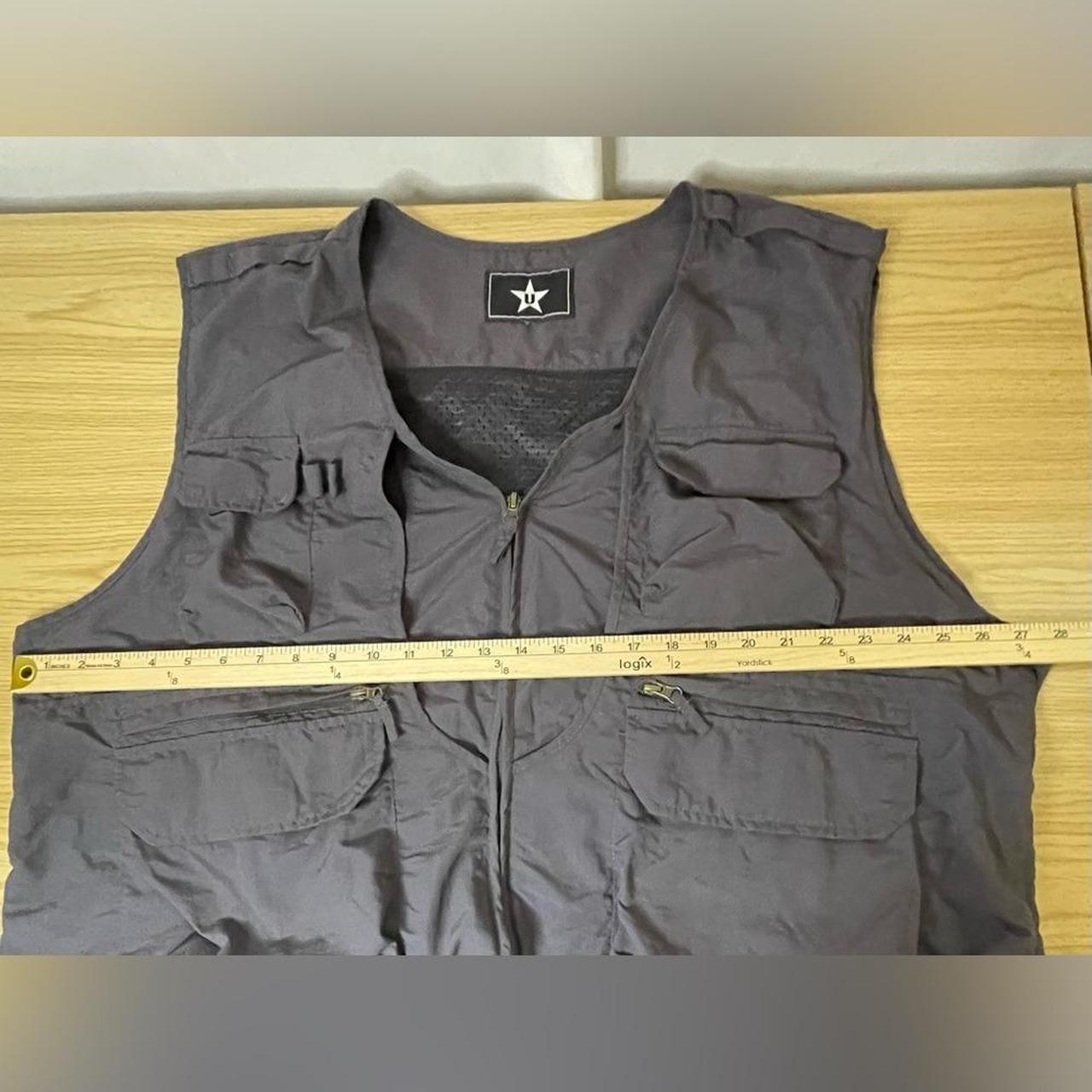 Source Unknown Men's Vest - Grey - XL – Grey Fish… - image 6