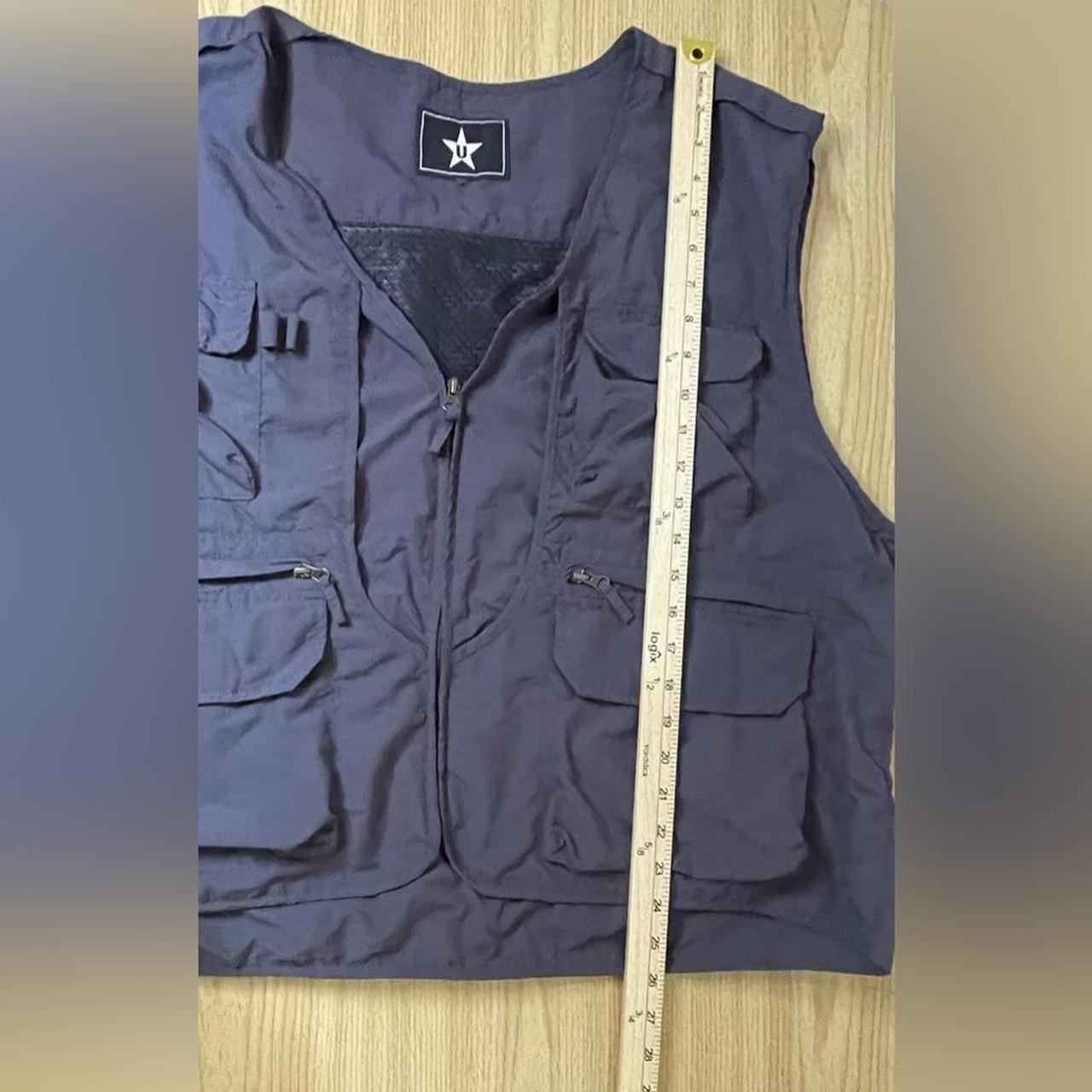 Source Unknown Men's Vest - Grey - XL – Grey Fish… - image 7