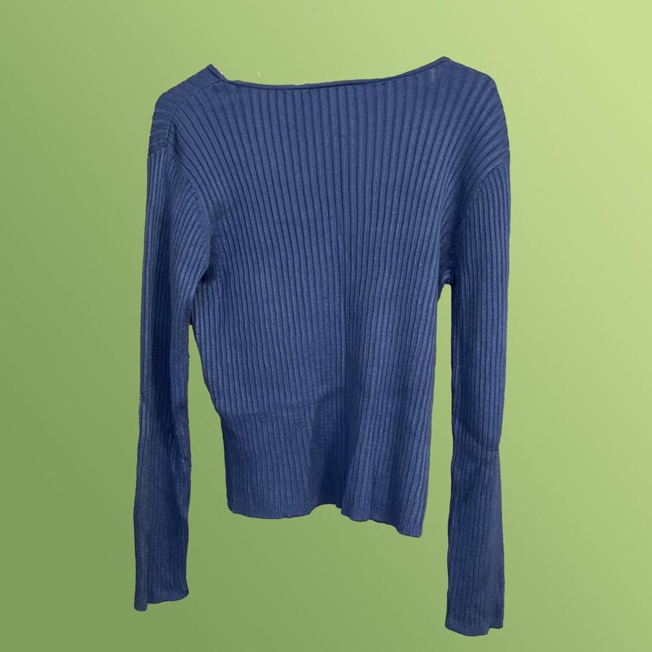 Liz Claiborne Women S Blue Jumper Depop