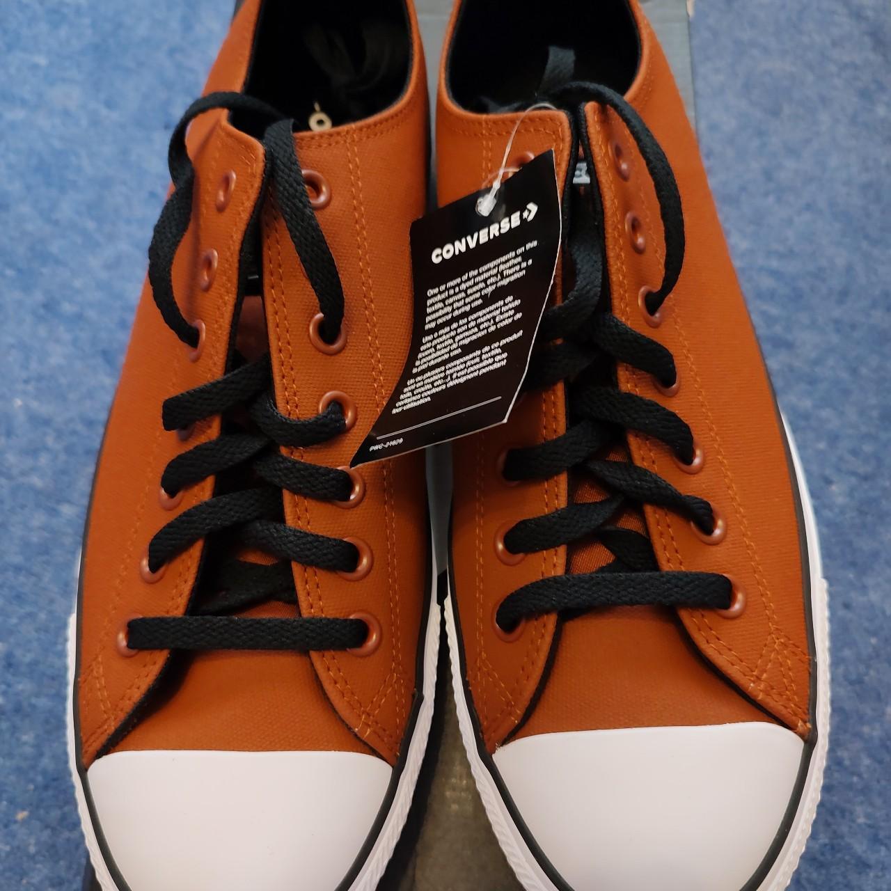 converse orange haute