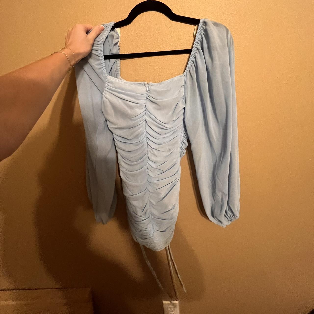 beautiful dress hello molly baby blue Depop