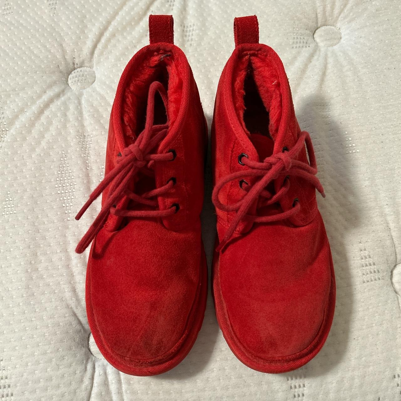 uggs in red
