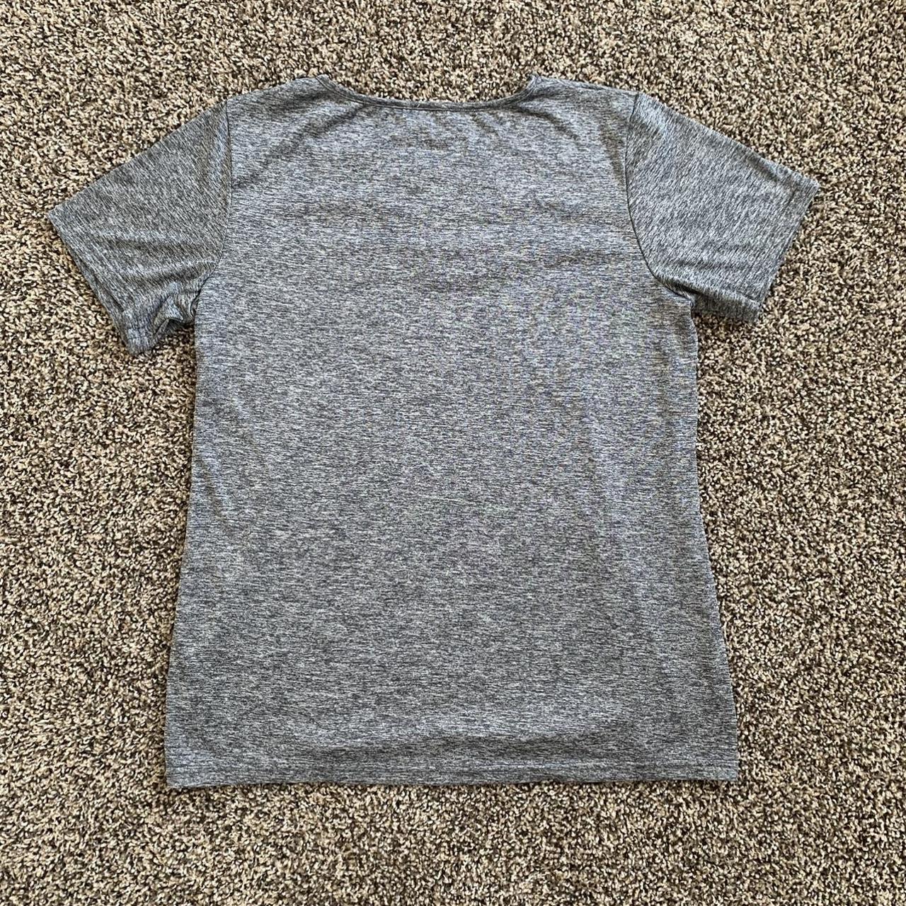 Cherie Amie Women's Grey and Black T-shirt (6)