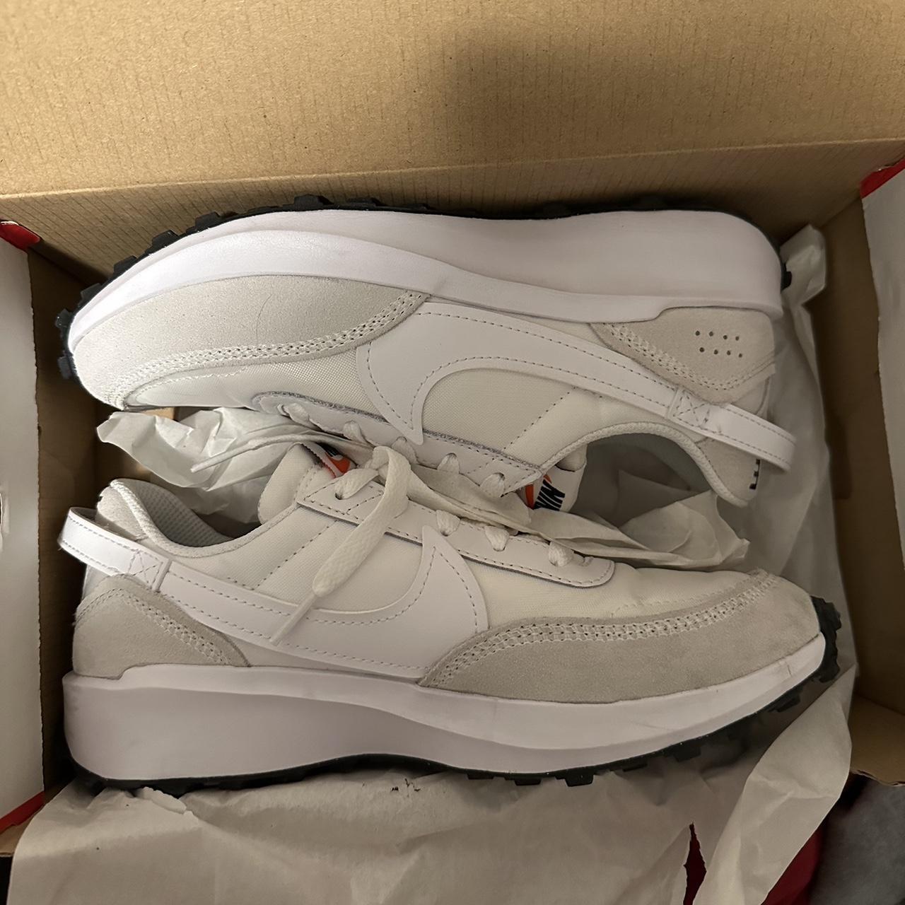 womens nike cream trainers