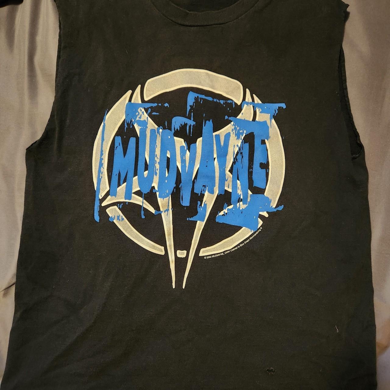 Vintage Sleeveless Mudvayne Tee #metal #2000s... - Depop